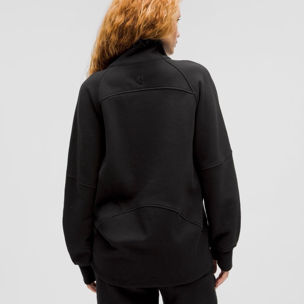 Lululemon Scuba Oversized Funnel-Neck Half Zip *Long XL/XXL black - Picture 3 of 3
